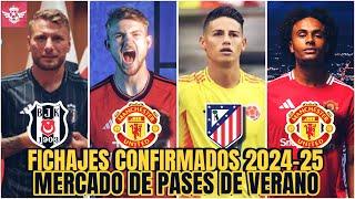 Ultimos FICHAJES CONFIRMADOS y Rumores tras Terminar la Eurocopa y COPA America en el Mercado 2024