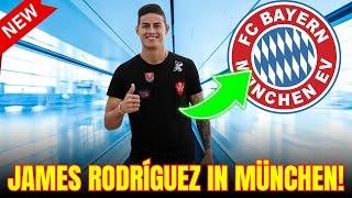 MEIN GOTT! COLOMBIANISCHER MITTELFELDSPIELER KEHRT ZUM BAYERN ZURÜCK! FC BAYERN NACHRICHTEN