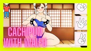 Lets Game Cachipun with Waifu | Part 5 Chun Li wants to play Rock Paper Scissors