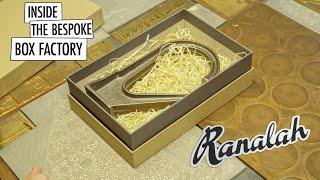 Inside The Bespoke Box Factory | A New Product For Ranalah!