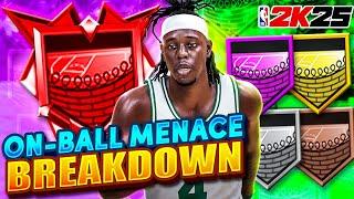 On-Ball Menace Badge Breakdown! What tier do you need this badge on your Lock Build in NBA 2K25?