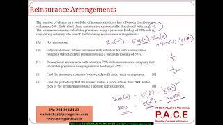 Reinsurance Arrangements Expected value Variance and Probability