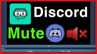 Streamlabs OBS How to MUTE Discord New!