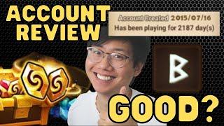 Account Review and Reapp Session for Subscriber - Summoners War