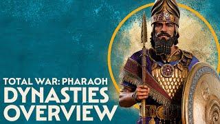 Total War: PHARAOH - Dynasties Overview