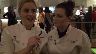 "great experience" from chef students/ Assiniboine College -at Cooks the Books competition