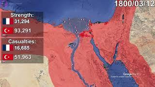 Napoleon's Egypt Campaign using Google Earth