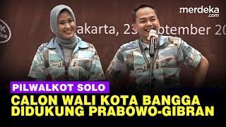 Calon Wali Kota Solo Ini Pamer Didukung Penuh Prabowo dan Gibran Anak Jokowi