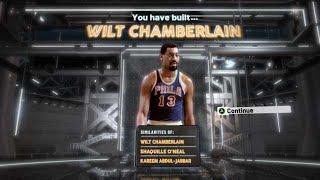 NBA2K20 WILT CHAMBERLAIN BUILD - 10 HOF BADGES - BEST CENTER BUILD 2K20