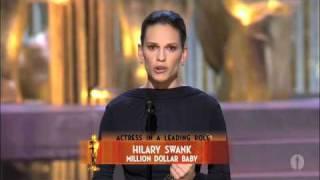 Hilary Swank Wins Best Actress: 2005 Oscars