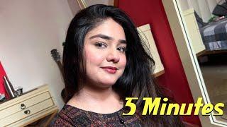 Makeup Done in 5 Minutes | Easy make up tutorial for beginners