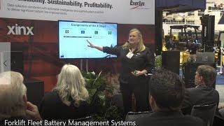 EnerSys Speaker Series_ProMat 2017 - Forklift Fleet Battery Management Systems