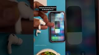 Airpods Pro 2 Volume Control Testing | Volume Control on airpods | #shorts #airpods