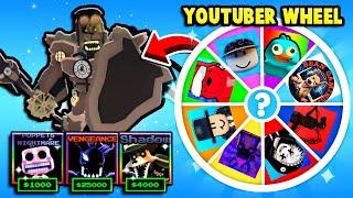 YOUTUBER WHEEL Picks My UNITS In Five Nights TD...