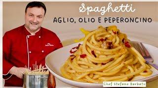 Spaghetti Aglio, Olio e Peperoncino Cremosi