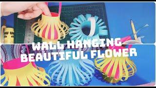 Wall Hanging flowers | |Zenith Creation|| Art and Craft