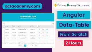 Angular Data Tables For Beginners - Easy Angular Tutorial