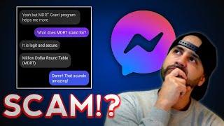 How Scammers Use Facebook Messenger To Scam!