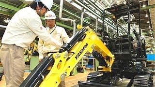 Japanese Excavator Factory | Yanmar Construction Equipment production in Japan