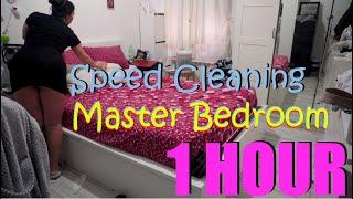 Master Bedroom DEEP Cleaning | 1 Hour Speed Cleaning | Upskirt Time 