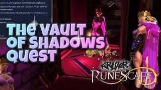 The Vault of Shadows - Quest Guide - Runescape 3