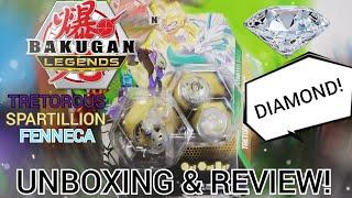 BAKUGAN LEGENDS: (DIAMOND) Unboxing & Review! AMAZING NEW FENNECA!! CHANNEL MASCOT HYPE!!