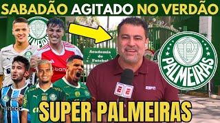 SÁBADO AGITADO NO VERDÃO! AS ÚLTIMAS INFORMAÇÕES DO PALMEIRAS.