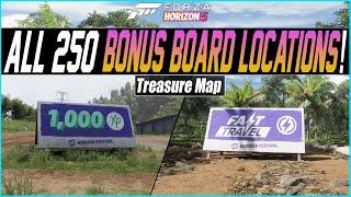 Forza Horizon 5 - All 250+ Bonus Board Locations!