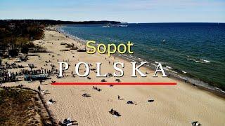  Sopot 4K z lotu ptaka 2022