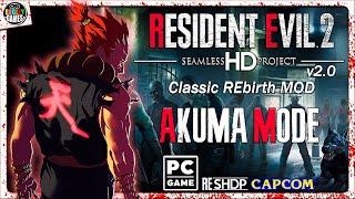 Resident Evil 2 Seamless HD Project v2.0 - Akuma Mode (PC)  Let's Play!