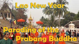 Lao New Year Parading of Prabang 2023