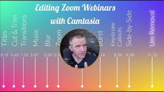 10 Ways to Edit and Improve a Zoom Webinar Recording with Camtasia