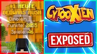 CYTOOXIEN Bedwars PLATZ 1 EXPOSED! | Dinolein betreibt STATSBOOSTING! | Mau46 Undercover