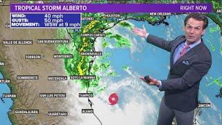 DFW Weather | The latest on Tropical Storm Alberto, 14 day forecast