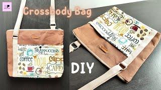 Crossbody Bag With Pockets | Crossbody Bag Tutorial