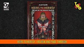 Heirs to Heresy RPG | Review and Page-Through