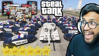 Can you steal RHINO TANK from all GTA Games ?