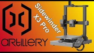 Artillery Sidewinder X3 Pro - Mega 3D Drucker aus ALU und Technik!
