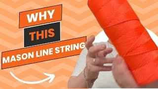 Review of Orange Mason Line String Line