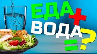 Пить ли воду во время еды? Мой личный 20-летний опыт