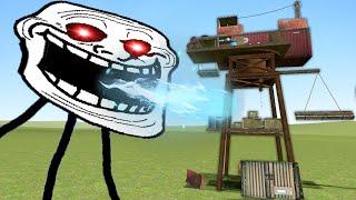 TROLLS vs BASE! (Garry's Mod)