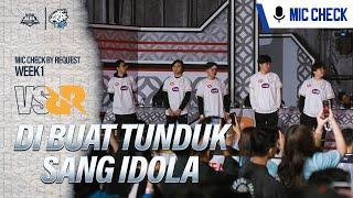 PERTAHANAN DIACAK-ACAK SANG IDOLA| #MICCHECK VS RRQ MPL ID Season 14