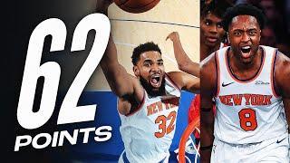 Karl-Anthony Towns & OG Anunoby Combine For 62 PTS Against The Raptors!  | December 23, 2024