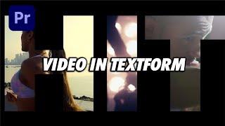 Videos in Textform erstellen [Premiere Pro Tutorial]