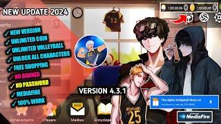 Update!! The Spike Volleyball Story Mod Apk 4.3.1 Latest Version 2024 - Unlock All & Unlimited Money