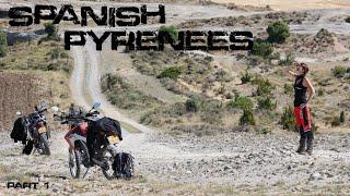 Spanish Pyrenees - The perfect mountains for offroad fun on our motorcycle adventure - Ep.22-4