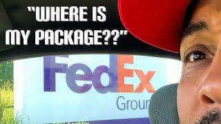 DID FEDEX STEAL MY SNEAKERS?? GOING STRAIGHT TO THE FEDEX HUB TO FIND OUT!!