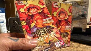 UNBOXING ONE PIECE TCG IN JAPAN