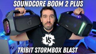 FIM DA LINHA PARA A TRIBIT? - ANKER SOUNDCORE BOOM 2 PLUS VS TRIBIT STORMBOX BLAST