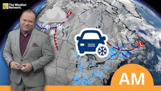 Canada's National Forecast: Squalls, Blizzards, and Dropping Temperatures | #WeatherAM